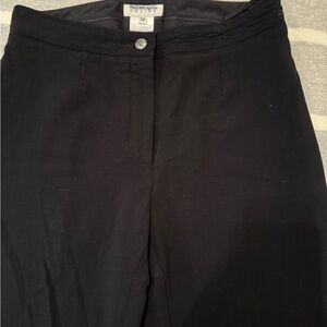 Celine Black Wool Trousers